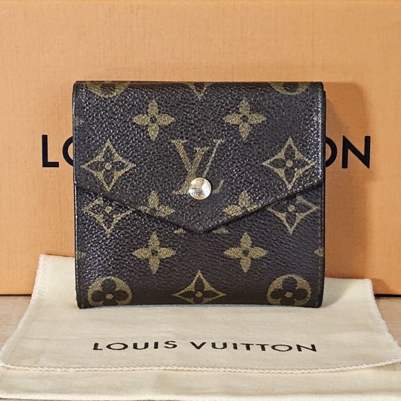 Authentic Vintage LOUIS VUITTON Monogram Portefeiulle Elise Trifold Wallet - Picture 7 of 7